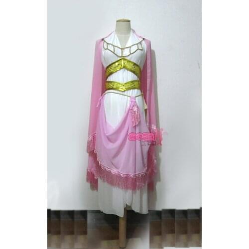 2016 Japanese Anime One Piece Miss Wednesday Cosplay Dress Princess Cosplay Costume