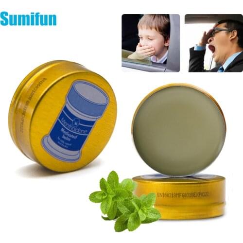 4g Cool Ointment Cold Headache Dizziness Mosquito Bites Antipruritic Treatment Cream Pain Relief Chinese Medical Plaster P0037