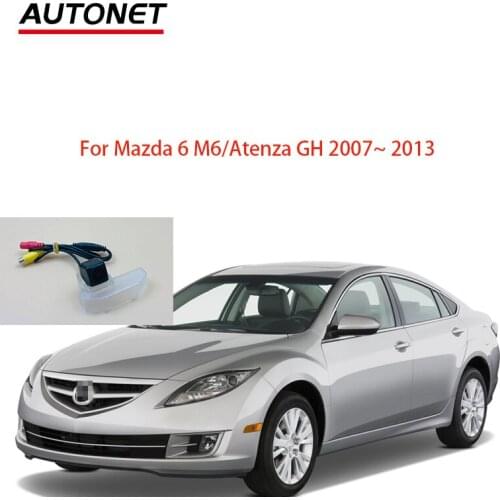 AHD1280*720P Rear view camera For Mazda 6 M6 Atenza GH 2007 2008 2009 2010 2011 2012 license plate camera/ CVBS reversing camera