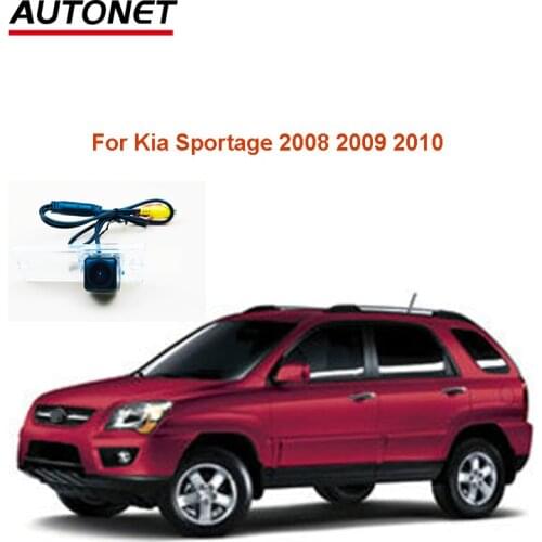 Autonet Rear view camera For Kia Sportage 2008 2009 2010 license plate camera/ CVBS night view reversing camera