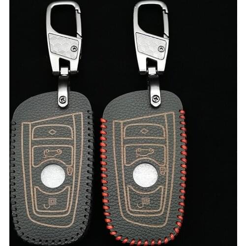 Classic Style Car Key Case for BMW 520 525 f30 f10 F18 118i 320i 1 3 5 7 Series X3 X4 M3 M4 M5 Soft Leather Protection Cover