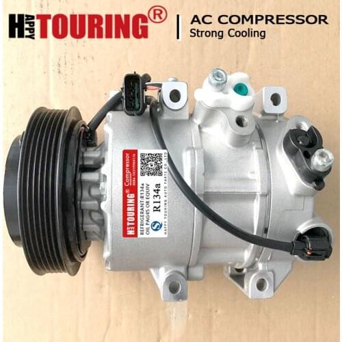 DVE16 AC Compressor FOR 10-15 HYUNDAI TUCSON 11-16 KIA SPORTAGE 97701-2S500 977012S500 97701 2S500 977012S502 97701-2S502