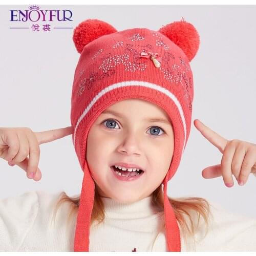 ENJOYFUR Hats For Girls