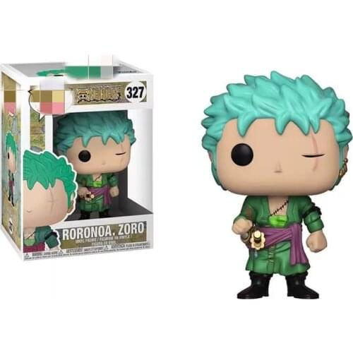 10cm Japanese Anime Action Figure One Piece Monkey D. Luffy Roronoa Zoro Vinyl Pvc Model Toys Figurines For Children Gifts