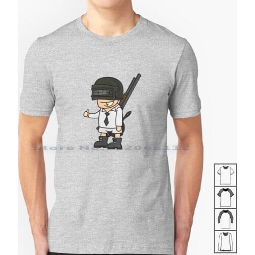 Pubg T Shirt 100% Cotton Pubg Playerunknow Battlegrounds Royal Unknown Afkm Uzi Russian Army Battlefield H1z1 Creative Trending