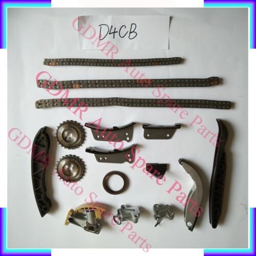 Engine D4CB timing chain kit for Hyundai H1 H200 Starex Porter 2497CC 2.5CRDI