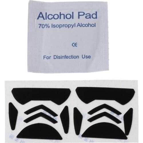 2Pcs 0.6mm Thickness Mouse Feet Mouse Skates For Logitech G302 G303