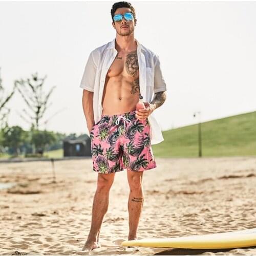 Summer 3xl print inner plus size swimwear men swimsuit swimming trunks man swim wear shorts bathing suit maillot de bain 604