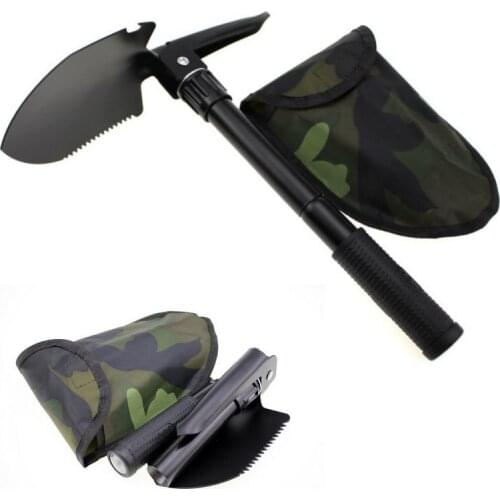 Multi-functional Military Folding Shovel Survival Spade Emergency Garden Camping -40