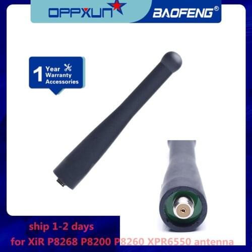 OPPXUN For Motorola XiR P8268 P8200 P8260 XPR6550 XPR 6000 Series Portable Radio Antenna VHF 136 - 174mhz