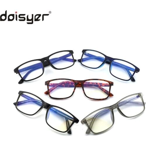 Daisyer italy design tr90 uv blocking optical glasses with blue light colored frame glasses