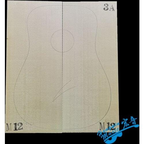 AAA Ingleman spruce guitar panel veneer production of guitar panel material shandong hongyin 4.5*220*550mm(2pcs)