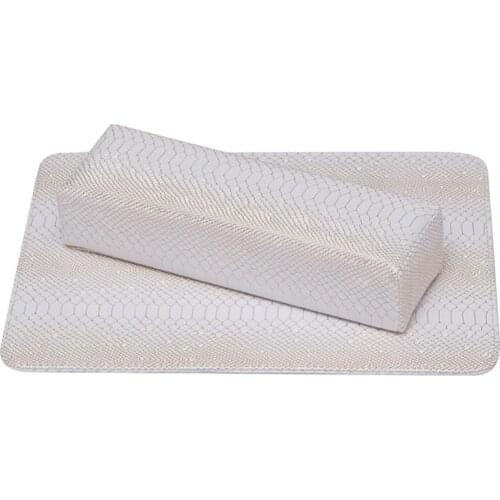 Nail Art Pillow for Manicure Hand Arm Rest Pillow Snake Skin Print Cushion Holder Soft Manicure Nail Tool Equipment 5Colors