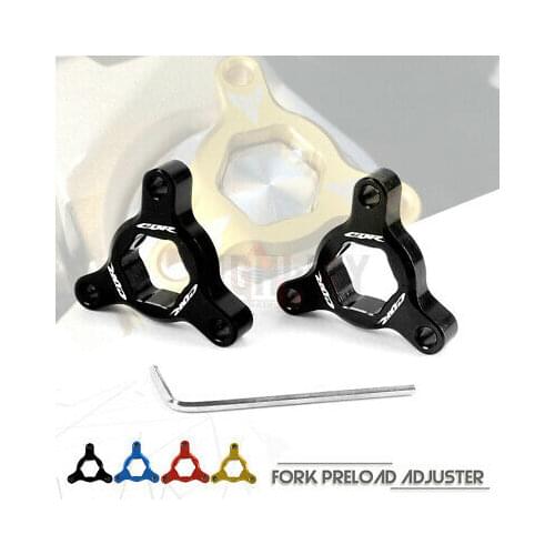 19MM Concours Motorcycle CNC Suspension Fork Preload Adjuster for HONDA CBR600RR 2007-2010 1000RR 2008-2011
