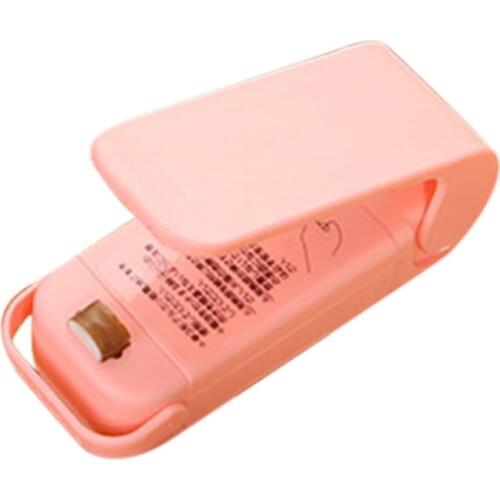 Portable Mini Sealer Home Heat Bag Plastic Food Snacks Bag Sealing Machine Food Packaging Kitchen Storage Bag Clips Wholesale