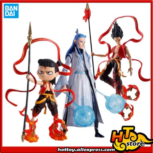 SALE0a Original BANDAI SPIRITS S.H.Figuarts (SHF) Action Figure - NE ZHA AO BING
