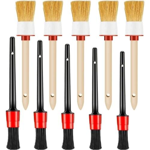 Auto Detailing Brush for Cleaning Wheels,Detail Brush Car Detailing Kit Detail Brushes for Auto Detailing Cleaning Wheel