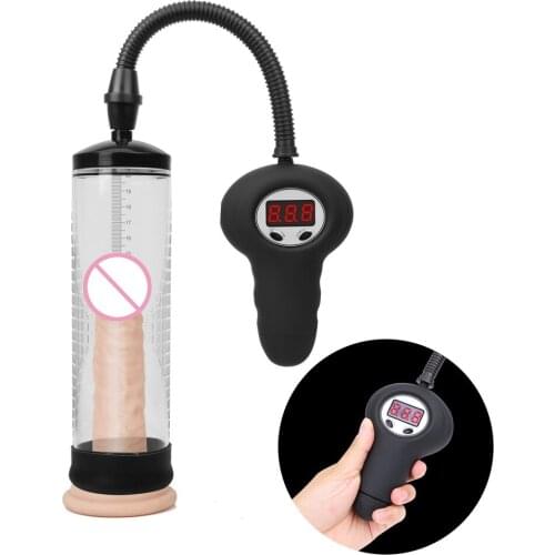 Extender Penis Enhancement Penis Enlarger Electric Automatic Penis Pump Vacuum Pump Sex Toys for Men