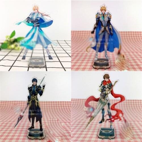 1pcs Anime Cartoon The Kings Avatar Ye Xiu Printed Acrylic Stand Figure Cosplay Prop Desk Decor Collectible Boy Girl Gift