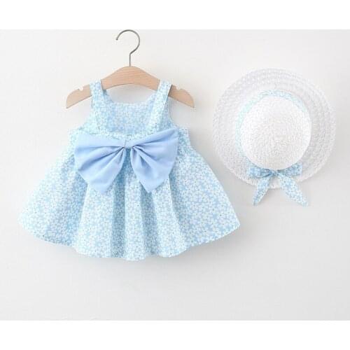 4 pieces/lot) 2021 New Arrival Girls Summer Dress 061201