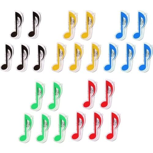 5 Packs Music Book Note Sheet Music Clips For Guitar Parts Accessories