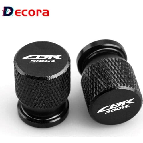 7 Colors 2021 Motorcycle CNC Wheel Tire Valve Stem Caps Tyre Airtight Covers For Honda CBR500R CBR 500R 2013-2018 2019 2020
