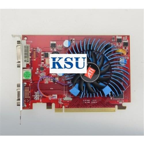 For HD3650 512MB DDR2 PCI-E16X VGA+DVI+S Video port independent graphic video Card