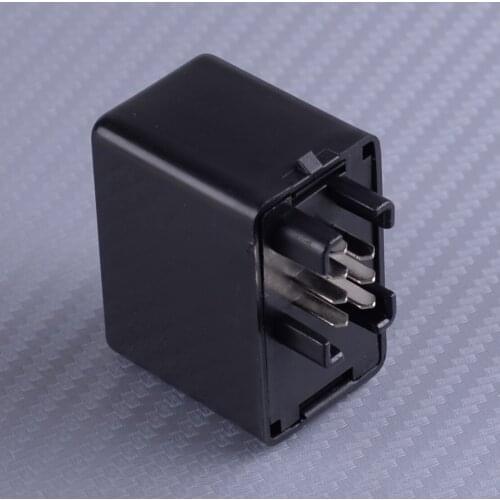 DWCX 7 Pin Black LED Signal Light Blinker Electronic Flasher Relay Fit For Suzuki GSXR750 GSX650F DRZ400S GSX1400
