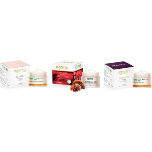 NATURAL DAY-REISHI-NIGHT CREAM PACKAGE