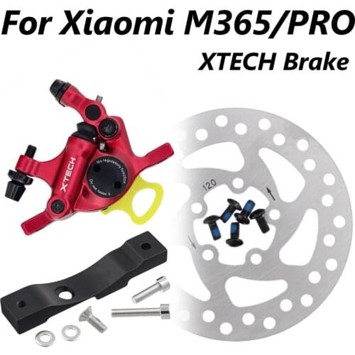 ZOOM Xtech HB100 Aluminium alloy Hydraulic brake for Xiaomi M365/Pro Electric Roller Upgrade M365 Disk brake with adapter