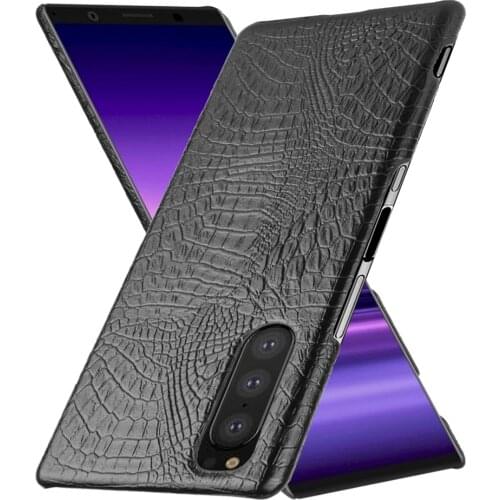 Light Leather Phone Case For Sony Xperia 5 5 II 2 / 8 8Lite / 1 II 2 / 10 II 2 / L3 L4 Retro Back Cover Fundas Phonebags