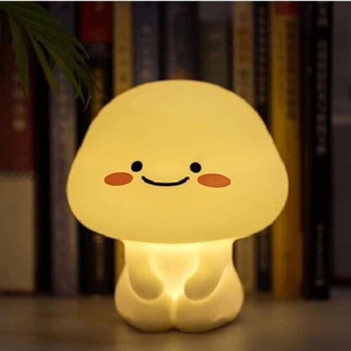 Cute Cartoon Led Night Light Silicone Lamp USB Light Desk Light Home Decoration Table Lamp Bedroom Decor Birthday Gift Kids Toy