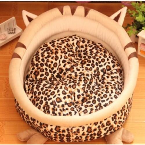 Washable pet dog cat fashion cartoon animal house dogs cats warm soft beds products doggy sofas puppy winter bed kennels 1pcs