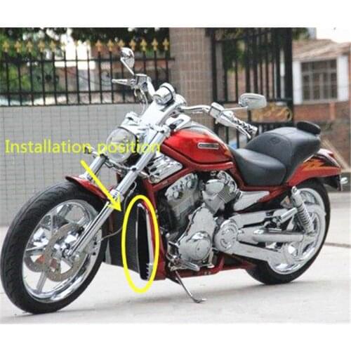 Suitable for Harley motorcycle accessory night Lutheran welle tank cover tank plating protective cover edge plate decorative cov