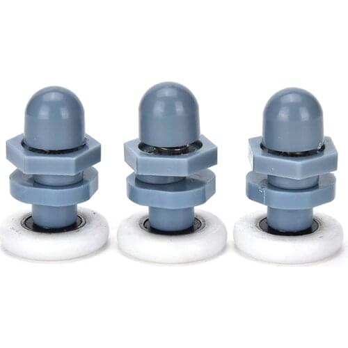 25*5.5mm Replacement Shower Door Roller Wheel for Shower Enclosures Cabins Runner Diameter