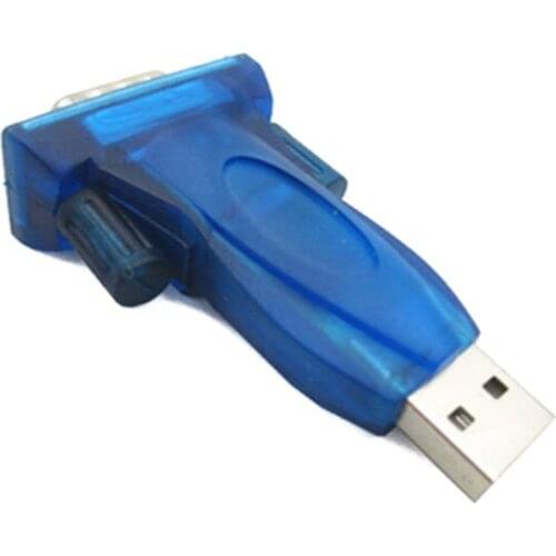 1pcs HL-340 USB to RS232 COM Port Serial PDA 9 pin DB9 Adapter support Windows7-64