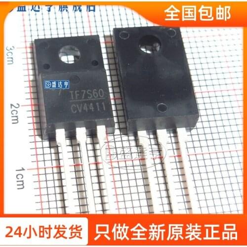 10Pcs/Lot AOTF7S60 TF7S60 7A 600V TO220F DIP MOSFET Transistor NEW Original In Stock