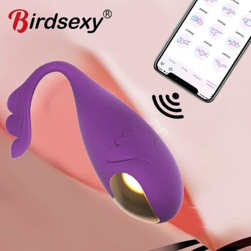 APP Control Dildo Vibrator APP Remote control Vibrating Egg Bluetooth Dildo Vibrator for Women Sex Toys for Couple