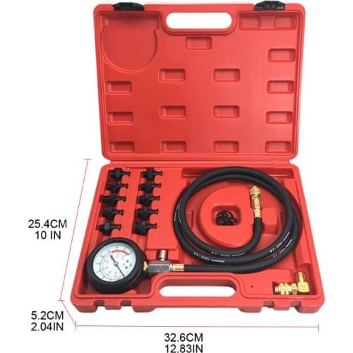 Engine Oil Pressure Test Kit Gauge Diagnostic Tester Dectector Tool Set 0-140PSI B36B