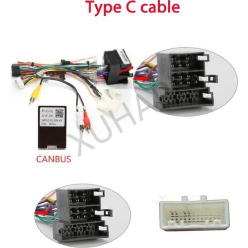 Canbus & 16 pins cable for Nissan GPS RADIO player