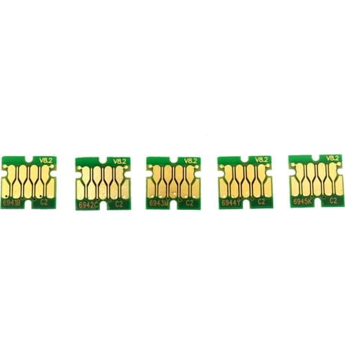 Hot Selling For Epson t3200 t5200 t7200 chips for epson t3200 5200 compatible chips for epson t5200 one time cartridge chips