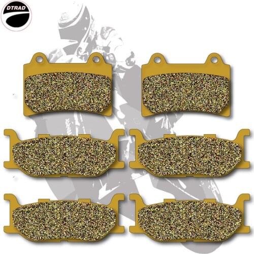 Motorcycle Brake Pads Front+Rear For YAMAHA XVZ 1300 99-10 XV 1600 99-04