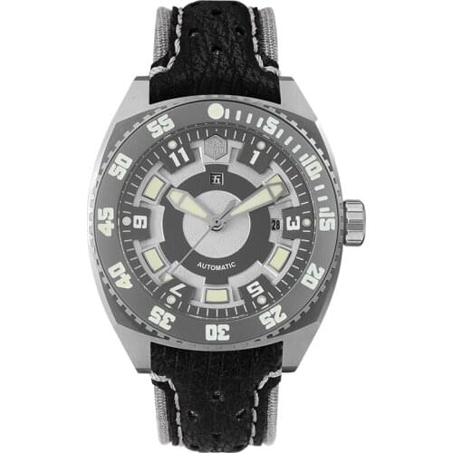 San Martin Men Diver Watch Mens Automatic Watches Titanium Wristwatch Sapphire 200M Waterproof BGW-9 Luminous Limited ETA 2836