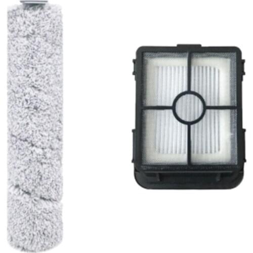2554A Roller Brush Filter Set for Bissell Crosswave Cordless Max Series 2556 2590 2593 2594 Wet Dry Vacuum Cleaner Parts
