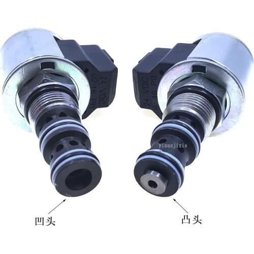 The new excavator solenoid valve spool for Caterpillar 307 engine recessed spool Engineering valve accessories