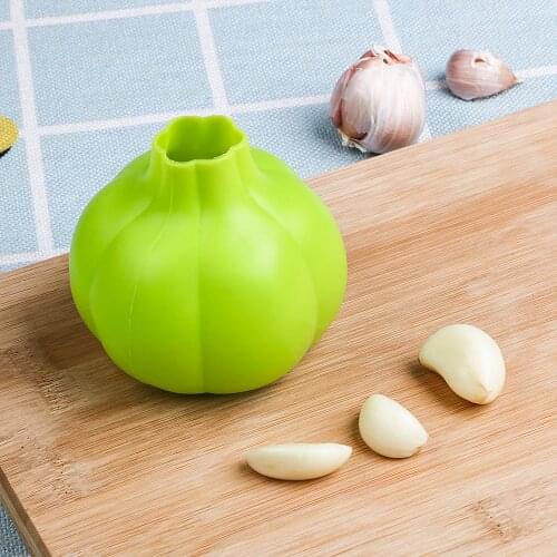 Garlic Peeler Creative Garlic Stripping Silicone Kitchen Tools Effective Garlic Presses Ultra Soft