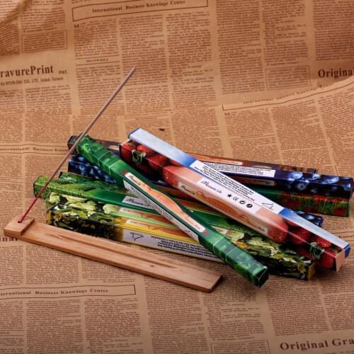 6Box/Lot 48pcs Small Boxes Authentic Indian Incense Sticks Handmade Joss Sticks India Imported Pure Natural Aromatherapy Incense