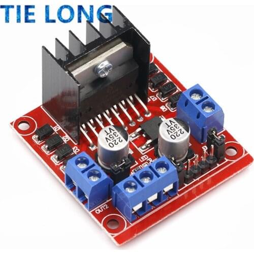 1pcs New L298N driver board module L298 stepper motor smart car robot breadboard peltier High Power