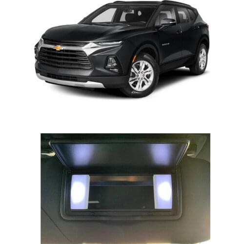 Led Vanity mirror Light Bulb For 2020 CHEVROLET BLAZER Car Accessories 4pc