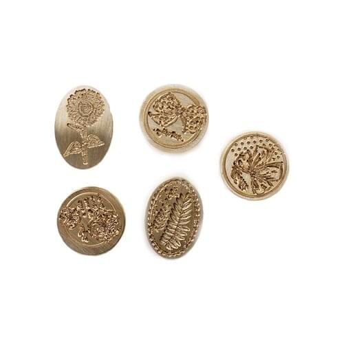 Wax Seal StampCopper Head Vintage Envelope Sealing Hobby Tools DIY Sealing Wax Decoration Craft Kits